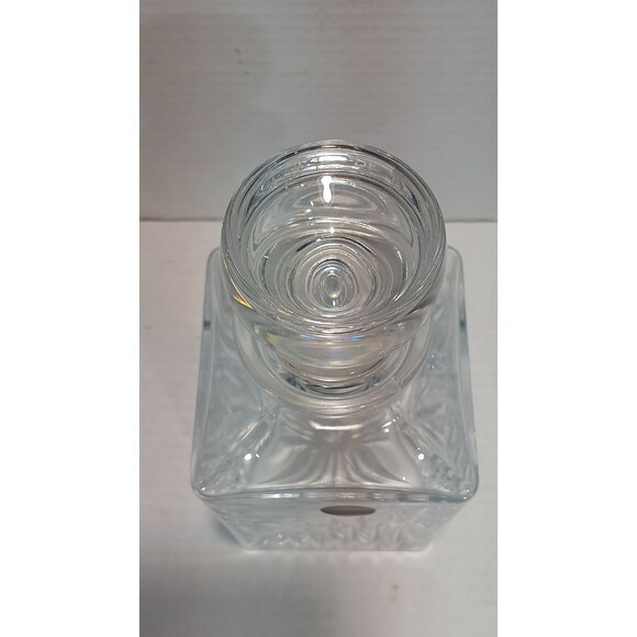 Cristal de France Crystal  Decanter w/ Stopper - Picture 4 of 9